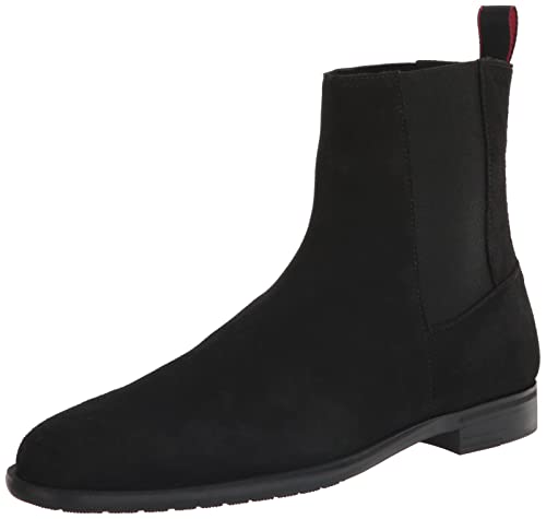 Image of HUGO mens Smooth Suede Pull on Chelsea Boot