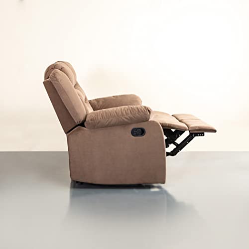 Image of Home Centre Cairo 3+2 Seater Manual Recliner Set - Brown