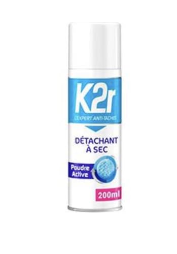 K2R – Détachant à sec – Lot de 2 x 200ML – Action rapide sans lavage