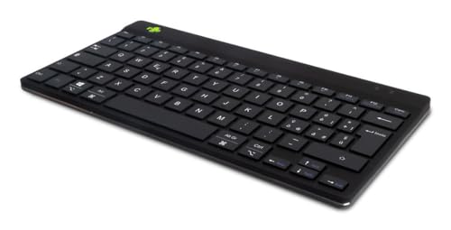 R-Go Tools Compact Break Ergonomic Keyboard, QWERTY (IT), W128444818 (Keyboard, QWERTY (IT), Bluetooth, Black)