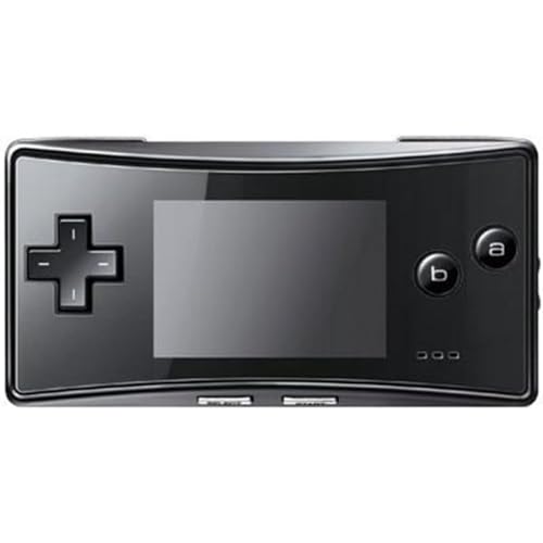 【整備済み品】 ゲームボーイミクロ (ブラック) バッテリー交換済み【メーカー生産終了】のサムネイル