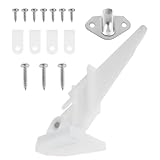 KTZCTPCA Marine Boat Speedometer Pitot Tube Kit, Automatic Kick-up Pilot Tube Assembly, Speedometer Automatic Kick-up Pitot Tube, Boat Speed Pickup Pitot Tube Sensor Pitot Sea Tool Accessories, White