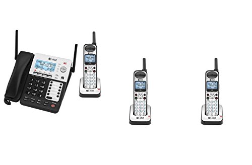 AT&T SynJ 4-Line Corded/Cordless SMB Phone System SB67138 w/ 3 Cordless Handsets