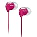 Produktbild Philips SHE3595PK/00 In-Ear Universal Kopfhörer inkl. Mikrofon, Lautsträkeregelung, Adapter rot/pink