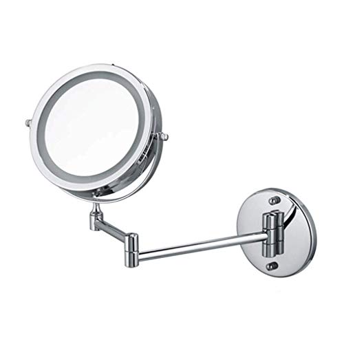 Vanity Mirrors Folding Vanity Lamp Makeup Wall Mounted LED Illuminated