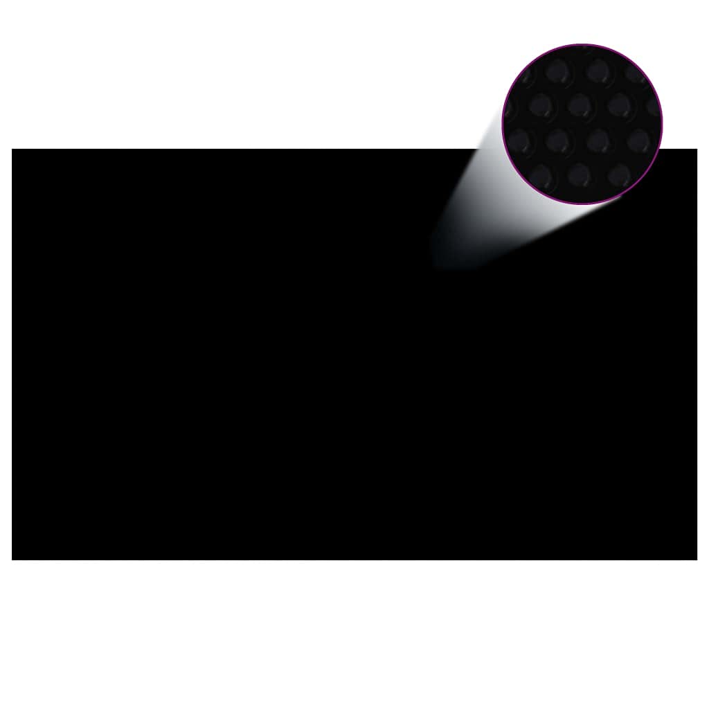 Home & Garden Artikel - Schwimmende PE-Solarfolie 500x300 cm schwarz und blau