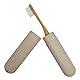 Dental Aesthetics Eco Wheat Straw Zahnbürstenetui x 2, Grün und Weiß, 20,5 cm x 3 cm x 2 cm, Zahnbürstenhalter