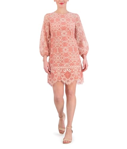 vince camuto holiday dresses Camuto, Women's, Lace Shift Dress, Coral, 2 at Amazon Women's Clothing store Sara Bareilles lyrics She Size:Large-XL Maxi dresses Move gracefully vintage kjolmönster
