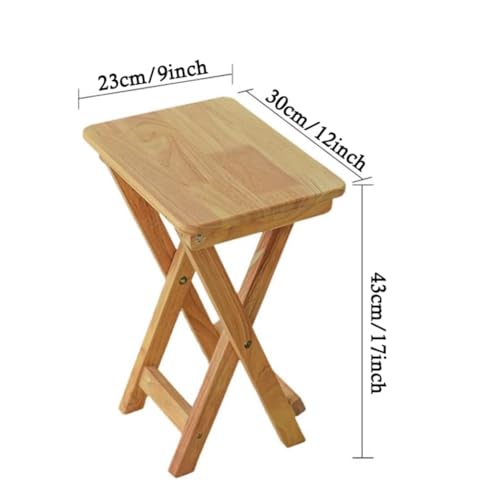 Tabouret pliable sans dossier pour optimiser les petits espaces - 4