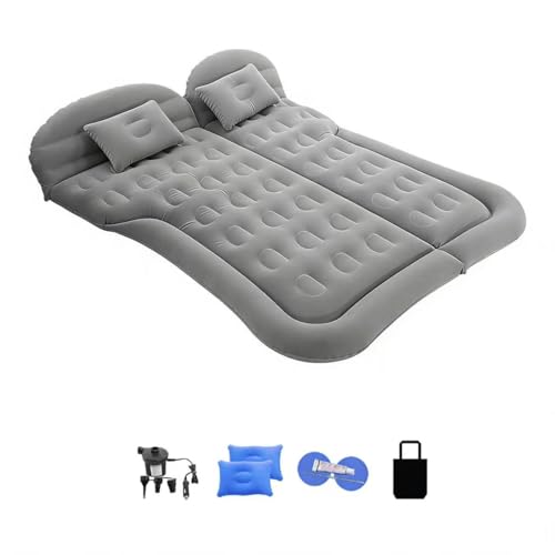 ✅ Set completo di accessori: include una pompa per auto, 2 cuscini, un kit di riparazione e una custodia; pronto all'uso immediato.