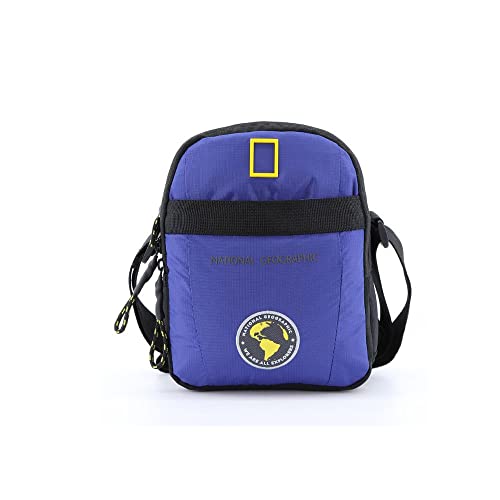 National Geographic Bolso bandolera unisex New Explorer Ripstop, azul, talla única