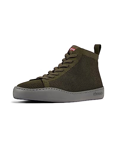 Basket Camper Peu Touring K300477 homme en cuir noir confortable