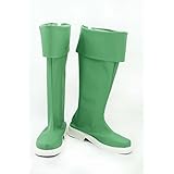 TBar 美男高校地球防衛部 LOVE! 鬼怒川熱史 バトルラヴァーズ コスプレ ブーツ 靴 下駄 ハイヒール シューズ (男性用24.5cm)