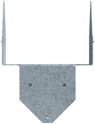 Simpson Strong-Tie BCS2-3/6Z BCS ZMAX Galvanized Post Cap for Triple 2X Beam, 6X Post (Pack of 10)