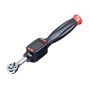 サンワダイレクト デジタルトルクレンチ 差込角6.35mm・1/4インチ 1～30N-m ビット14個 液晶付き 800-TK048