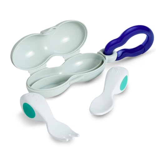 Doddl 5060460120316 Baby Besteck Set und Fall, Mehrfarbig, 25 g