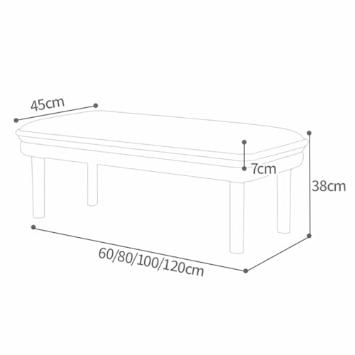 Banc à chaussures avec coussin et double étagère de rangement compacte - 3