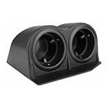 Neerttily Black Travel Water Auto Dual Cup Holders C5 C6 Front Left ABS Plastic for Chevy for Corvette 1997-2004 2006-2013 C111-030-BLACK