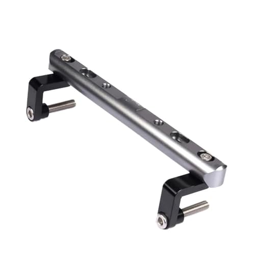 Barre crossbar CB190R support de guidon en finition grise pour plaque GPS