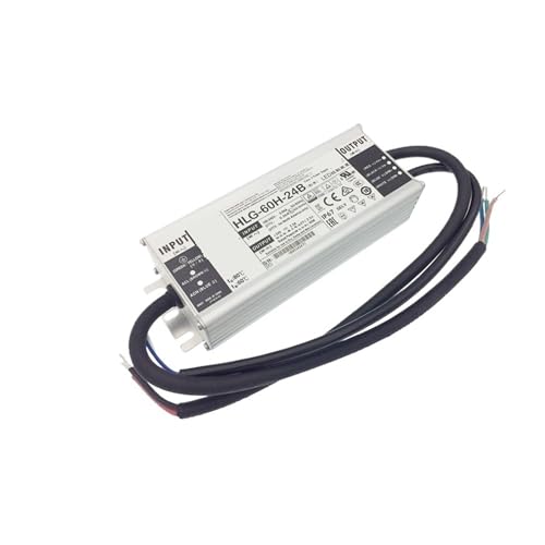 NXUTKBNK HLG-60H-24D 60W PFC Waterproof LED Power Supply for Street Lights