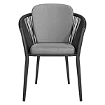 OUTLIV. Monet Diningsessel Aluminium Rope Schwarz