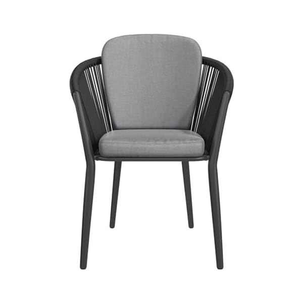 OUTLIV. Monet Diningsessel Aluminium Rope Schwarz