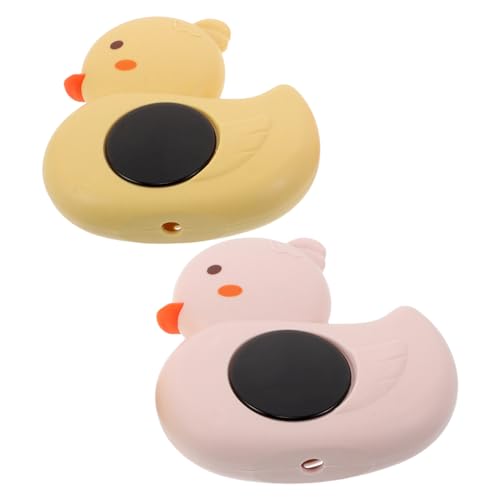 Toddmomy 2個 ベビー用浴槽温計 浮遊式水温センサー 敏感肌対応 正確検知 軽量持ち運び簡単 お風呂 プール スパ対応 快適バスム