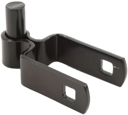 1 1/2" Square Male Black Hinge Pair 5/8" Pintle (Pack of 2)