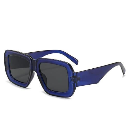 Image of Square Sunglasses For Women Men Trendy Fashion Rectangle Sunglasses Uv Protection Retro Vintage Womens Sunglasses
