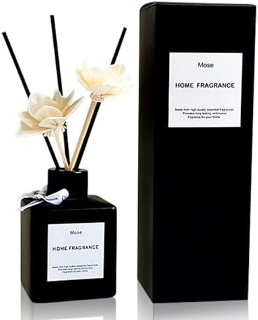 Amazon.com: POWSHELF Reed Diffuser Set Bathroom Decor, 5.1 oz Home ...