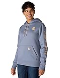 Carhartt Clarksburg - Sudadera con manga gráfica para mujer, XL