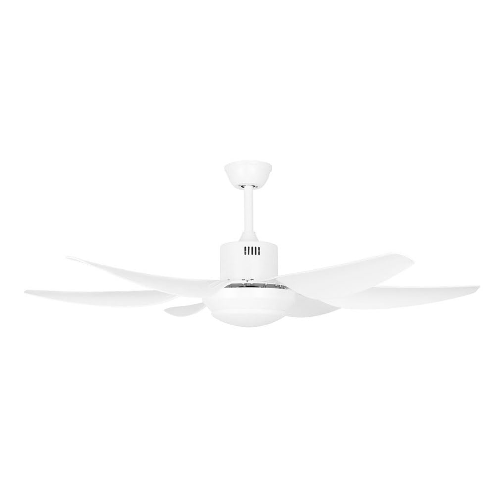 Orbegozo CP 100138 Ventilador de techo, 6 aspas ABS, mando a distancia, luz LED 3 tonos, 5 velocidades de ventilación, temporizador de 1, 4 y 8 horas, 50 W