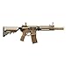 Lancer Tactical Gen 2 Durable Airsoft Gun SD M4 Polymer- Full/Semi-Auto Piactinny Rail AEG Rifle with 0.20g BBS, Charger and Battery