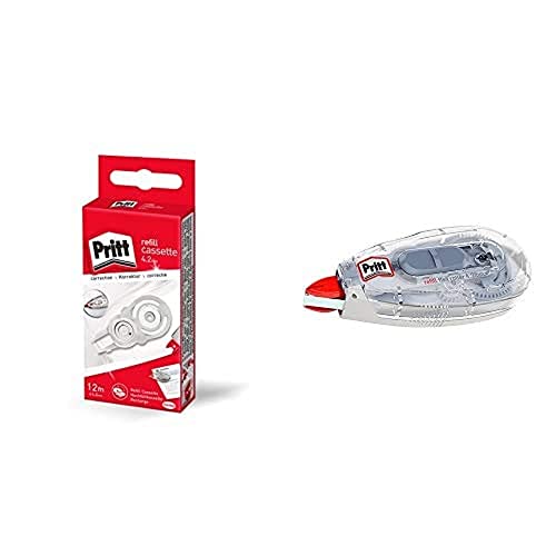 Nastro Correttore Pritt Flex Roller - Ricarica Da 12 Metri, Larghezza 4.2mm, Confezione Da 5 - Foto 7