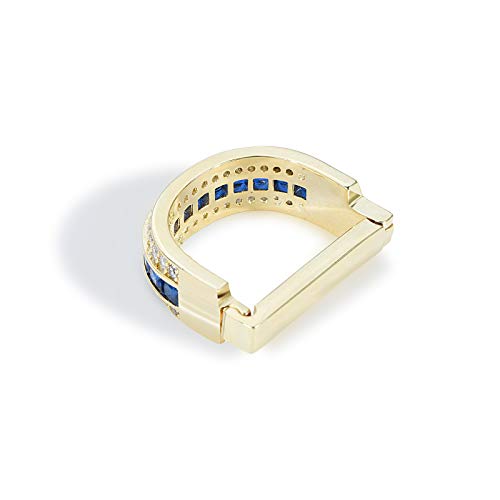 Mens Tie Ring Tie Clasp Necktie Clips Holder Bar Accessories for Necktie Gold Tone Silver Tone3