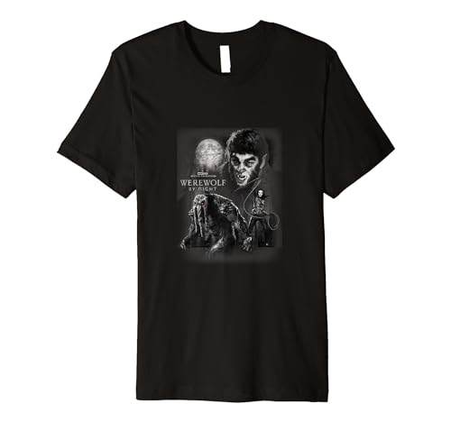 Image of Marvel Werewolf by Night Bloodstone Moonlight Group Shot Premium T-Shirt