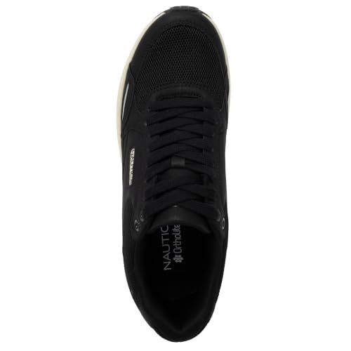 Image of Nautica Mens Running Sneakers Sport Fashion Lace-Up Athletic Soft Shoes for Gym Tennis Men - Cushioned, Breathable, Lightweight & Comfortable