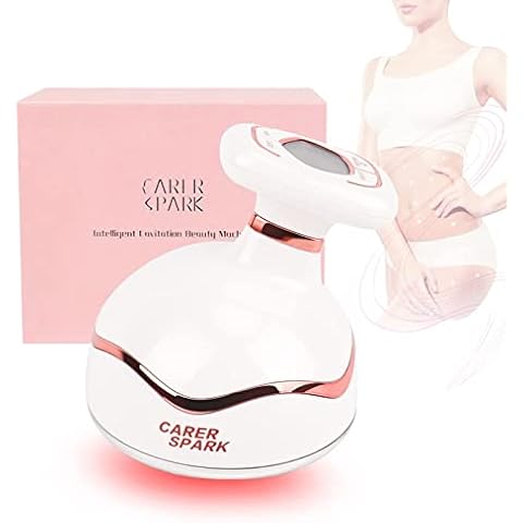 Famooklan Ultrasonic Cavitation Machine 6 in 1 Body Shaping Machine with Ultrasound RF EMS Vibration Red and Blue Light HD Display Cellulite Massager Cover