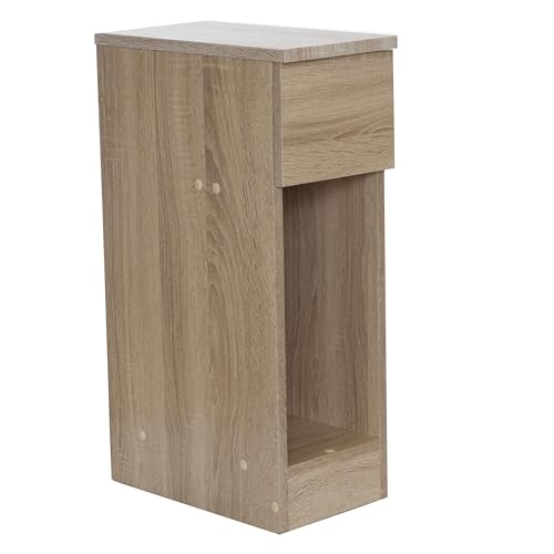 Miroytengo Mesita de Noche Slim para Dormitorio