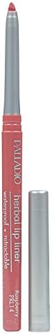 Palladio, Retractable Waterproof Lip Liner High Pigmented and Creamy Color Slim Twist Up Smudge Proof Formula with Long Lasting All Day Wear No Sharpener Required, Raspberry