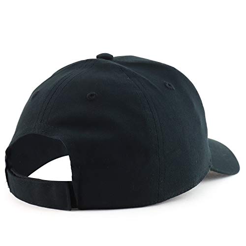 Armycrew Thin Blue Line USA Flag Patch Youth Size Cotton Structured Baseball Cap2