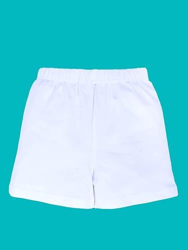 Image of KiddoPanti Girls Cycling Shorts Pack of 3 | Soft & Stretchy Cotton Spandex | Comfortable Fit with Elastic Waistband | Solid Colors Half Tights for Girls Inners