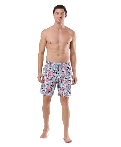 Image of Speedo Men's Recycled Polyster Printed Leisure Watershorts
