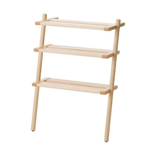 旭川家具 コサイン シューラック メープル [ 旭川家具 北海道 旭川市 木製 家具 選べる樹種 玄関収納 靴収納 防水ウレタン塗装 省スペース コンパクト 収納棚 組み立て式 軽量 シンプル ナチュラル 手作り 北欧 おしゃれ 天然木 無垢 ]_00649