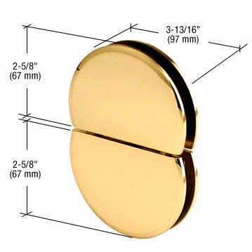 Rutherford 95226 Concealed 6 Wire Electrified Hinge (4-1/2??? x 4-1/2???)