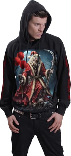 Spiral - Santa Clown - Hoody Black3