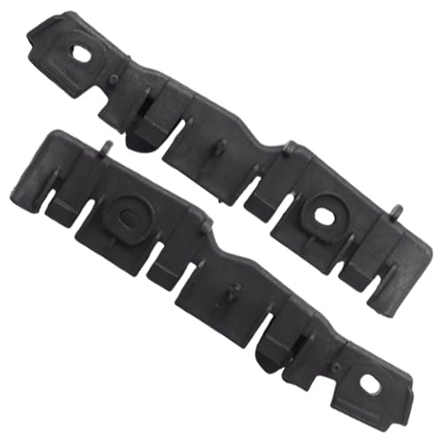 Kacepar Soporte de guía de parachoques delantero izquierdo y derecho, soportes de retención de parachoques delantero de coche, soporte de parachoques compatible con Audi A3 2009-2013