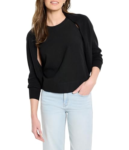 NIC+ZOE Women's Cotton Cashmere Shrug Cardigan