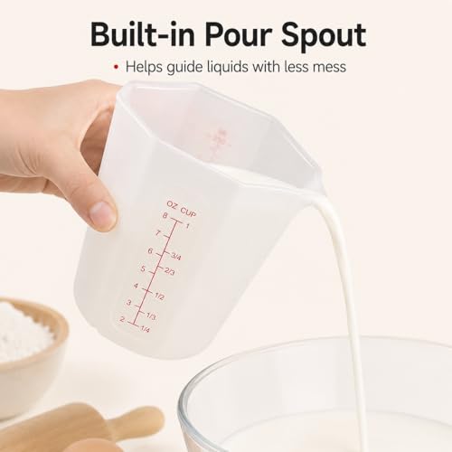Vaso medidor flexible de silicona 1 taza 250ml miniatura 4