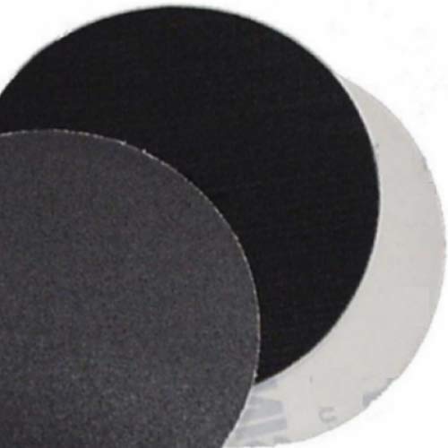 Orbital Floor Sander Sandpaper, 6 Inch Discs with Velour/Loop Backing